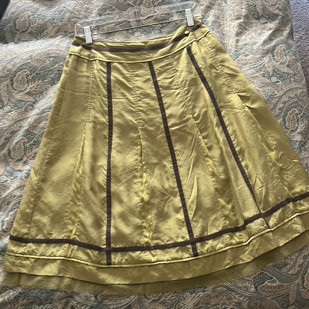 J. Jill silk skirt